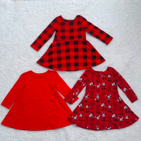 Cat & Jack Dresses Cat Jack And Disney Junior Minnie Mouse Toddler
